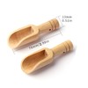 Arroyner 30 PCS Mini Wooden Spoon Mini Bamboo Spoons Small