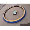 Duro ONE (1)DURO 26X 1.75 BLUE/ GUM WALL BMX, CRUISER