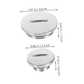 Gatuida ATV Engine Side Cap Replacement Rust Aluminum ATV Engine Cover for Bikes Unique Design