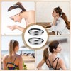 Yuanchu Pack of 4 Metal Hair Cuffs, Ponytail Hair Clip,