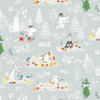 Moomin Double Gauze Fitted Sheet Baby Made in Japan Double