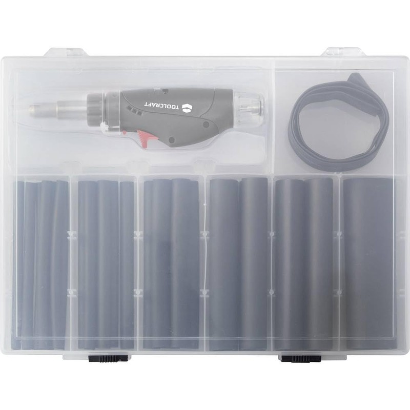 TOOLCRAFT TC-HSK-27 27-Piece Heat Shrink Tubing Set with 1300 °C