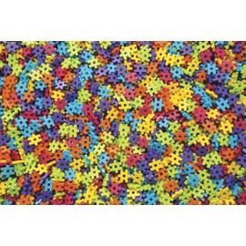 Meli 67211 Basic Tiere Kreativspielzeug, Bunt, 50 Stück