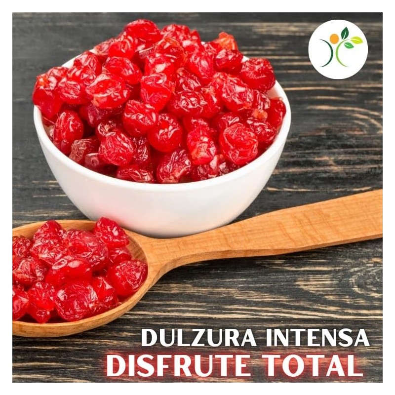 Xenivalle | Cereza Deshidratada 500g | Cereza Seca Sin Semillas