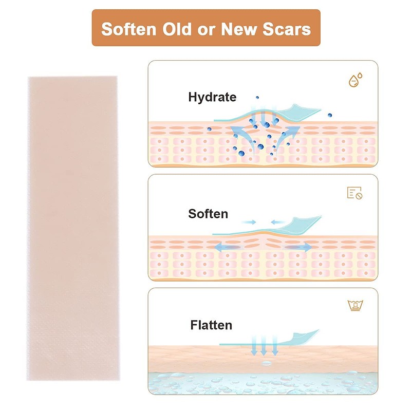 20PCS Silicone Scar