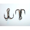VMC (25) VMC SHORT-SHANK 1X TREBLE HOOKS (SIZE 10) BLACK