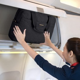 Travel Duffel Bag LIGHT FLIGHT Weekender Bag for Women Quilted Overnight Bag Gym Tote Bag Large Carry on Bag with Toiletry Bag