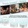 DECO EXPRESS Tea Lights Bulk Pack, 24, 25, 50, 100