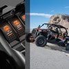 Nilight 2 Pack UTV Rear Lights Switch Led Light Bar