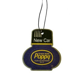 Poppy Grace Mate Classic Cardboard Car Airfreshener Value Pack of 10