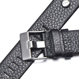 Choco&Man US Men's Leather Watch Band Strap