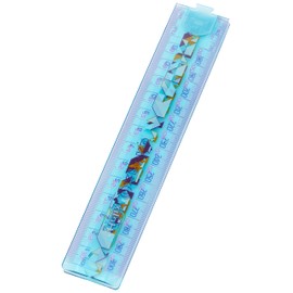 Helix Oxford Geo 30cm Folding Ruler - Orange