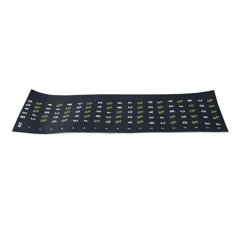 RiToEasysports Guitar Fretboard Sticker Bass Chord Fret Note Finger Map