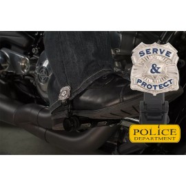 Biker Boot Straps 6" Police Department Biker Boot Straps
