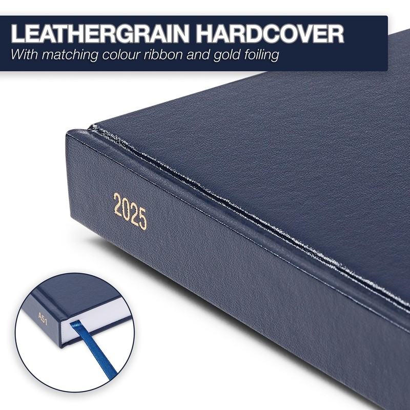 Morgan's Direct 2025 Early Edition A5 Diary Day Per Page