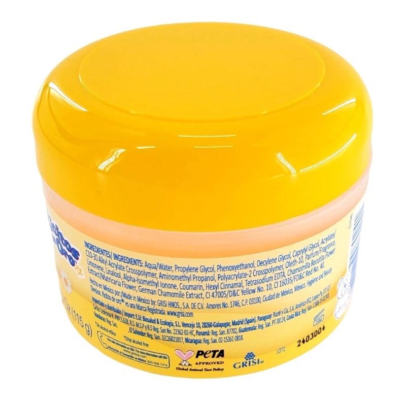 Ricitos de Oro Goldilocks Alcohol-Free Chamomile Extract Styling Hair Gel