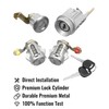 Ignition Switch Lock Cylinder Doors Lock Set Fit for Toyota