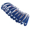 TOURBON 10 x Blue Golf Headcovers for Titleist Callaway Ping