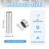 PATIKIL 4 Pcs Stainless Steel Spacers, 8mm ID x 10mm