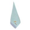 Beavorty Thick Soft Cotton Face Towel Embroidered Leaf Bath Towel