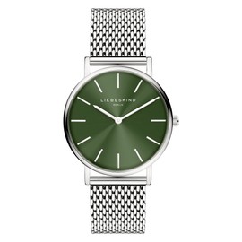 Liebeskind Berlin LT Watch, silver-green, Classic