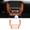 CheroCar for Mustang Center Console Navigation Screen Panel Cover Frame