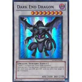 YU-GI-OH! - Dark End Dragon (RYMP-EN066) - Ra Yellow Mega-Pack - Unlimited Edition - Super Rare