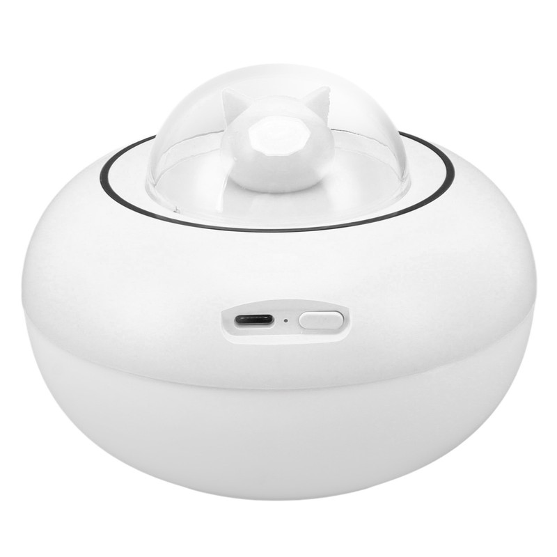 Mini Humidifier Cute Cat Sculpture Portable Quiet Desktop Air Humidifier