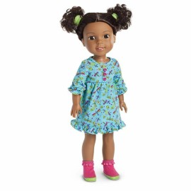 American Girl Doll Wellie Wisher Firefly Pjs Outfit NEW!! Pajamas Nightgown