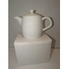 Syracuse Bone China Solid White Teapot 3 Cup- 24 Oz.