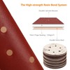 SPTA 100pcs 150mm Sanding Discs Pads, Hook and Loop 40#