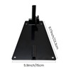 AMRTA Golf Practice Swing Trainer Plate Durable Metal Professional Practice