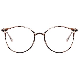 KAEOISFU Modische Ovale Superleicht Lesebrille für Damen und Herren, Runden Blaulichtfilter Computerbrille,Computer Lese brille mit Sehstärke