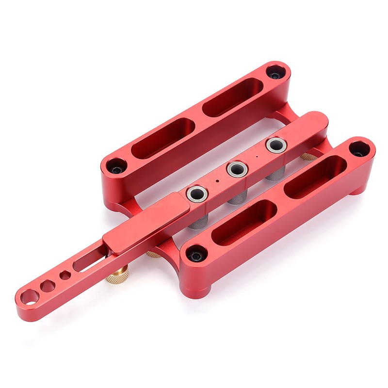 6/8/10mm Self Centering Dowelling Jig Dowel Hole Drilling Guide DIY