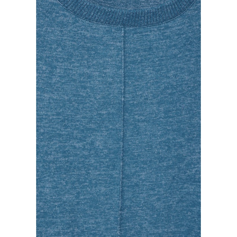 Cecil Women's Long-Sleeved Shirt, Aqua Melange
