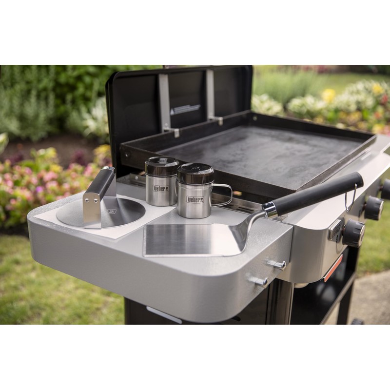 Weber 3400061 Smashed Burger Set, Stainless Steel