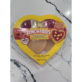 Frankford - Lunchables Pepperoni Pizza Buildable Gummy Candy Valentine Heart Box