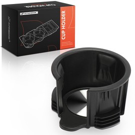 A-Premium Cup Holder Compatible with Land Rover Range Rover 2007-2021, Discovery 2017-2021, Discovery Sport 2015-2021, LR2, LR3, LR4, Defender 90 110, Range Rover Sport, Front, In Center Console