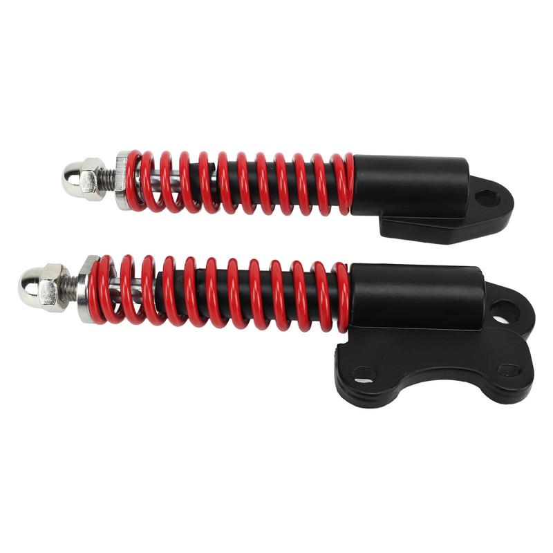 Scooter Shock Absorber Stainless Steel Spring Black Red Safe Stable