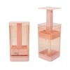 Lipstick Holder Auto Lifting Dustproof Large Capacity Transparent Window Lipstick