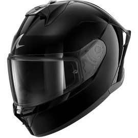 SHARK, SKWAL CUP BLANK Integral Motorcycle Helmet Black BLK, XS