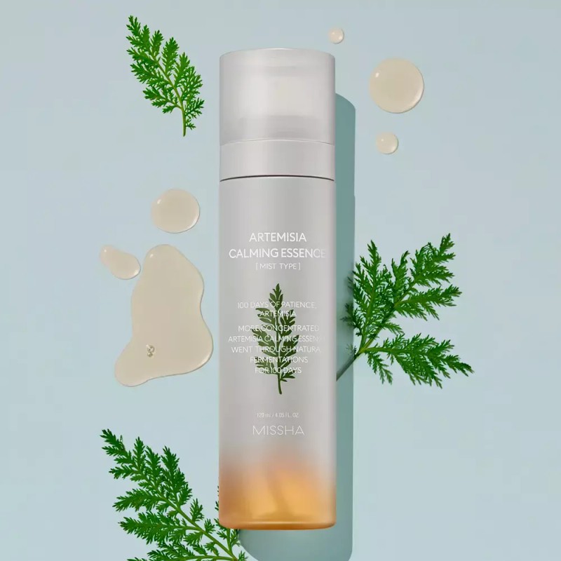 Misia [미샤] 개똥쑥 진정 에센스 (미스트타입) 120ml, 1개 Misha Soothing
