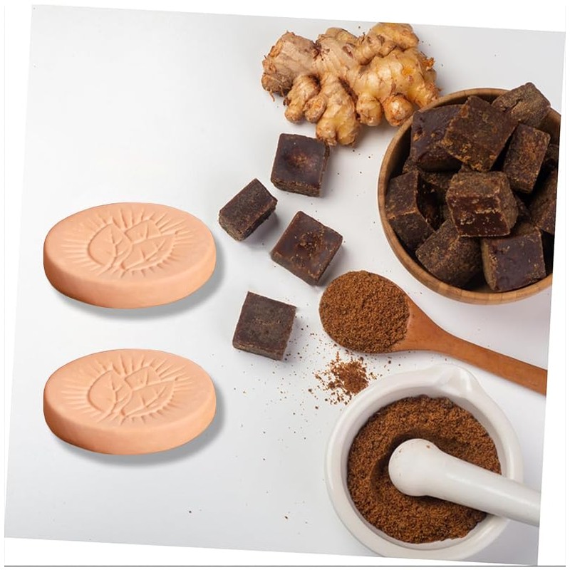Yharnamite 6 Pcs Terracotta Brown Sugar Saver, Brown Sugar Keeper,