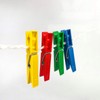 Siluk Clothes Pegs Plastic Coloured (50)