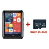 Reproductor Bluetooth Hifi Mp4/mp3, Radio Fm, Soporte De 128