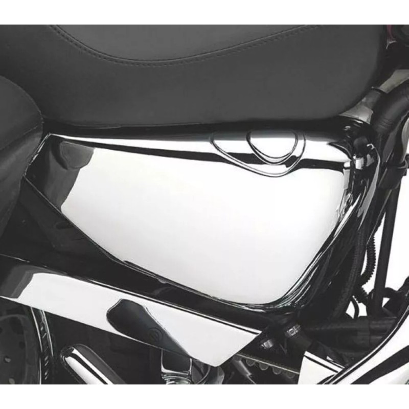 V-Twin Mfg. Harley Oil Tank Cover Sportster XL Chrome 1200
