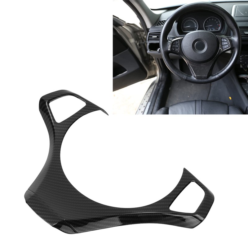 Steering Wheel Cover, Carbon Fibre Style, Durable Steering Wheel Cover,