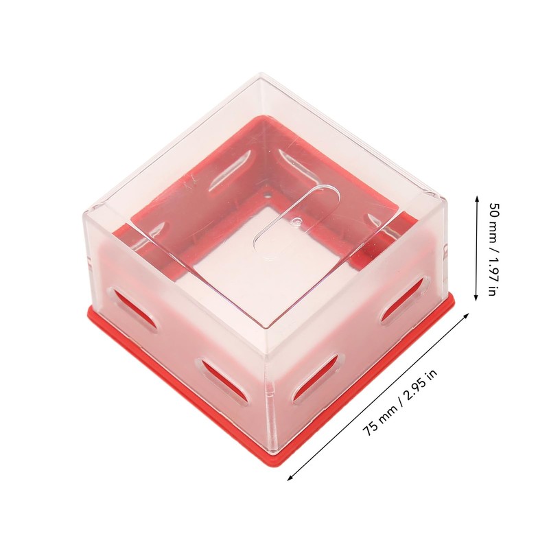 Emergency Button Cover, Transparent Push Button Switch Protector, Lockout Cover