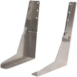 Bass Cat Boat Seat Hinges P1218365 | 10 3/4 x 11 7/8 Inch (Set of 2)