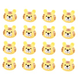 Mikinona 60pcs Cartoon Tiger Nail Art Decal New Year's Manicure Accessories Sturdy Odorless Tiger Year Elements